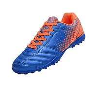 Kids' Soccer Shoes Running Training Shoes for Students Athletes for 7 to 15 Years Large Size Shoes (Blue, 13 Little Child)