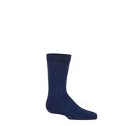 Kids Socks FALKE Organic Cotton Cool 24/7 Boys Girls Navy Grey Black 1 Pair Pack