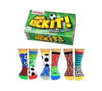 6pk United Oddsocks Just Kick It Socks - UK 6-11 | Novelty Socks