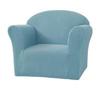 Kids Sofa Cover High Stretch Children's Chair Cover Mini Size Sofa Slipcovers, 1 Seat Armchair Couch Cover for Children/Toddlers/Baby (Blue -1)