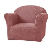 AIMENJOY Kids Sofa Cover High Stretch Children's Chair Mini Size Slipcovers, 1 Seat Armchair Couch for Children/Toddlers/Baby (Pink -2)