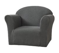AIMENJOY Kids Sofa Cover High Stretch Children's Chair Cover Mini Size Sofa Slipcovers, 1 Seat Armchair Couch Cover for Children/Toddlers/Baby (Grey -2)