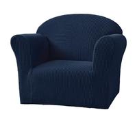 AIMENJOY Kids Sofa Cover High Stretch Children's Chair Cover Mini Size Sofa Slipcovers, 1 Seat Armchair Couch Cover for Children/Toddlers/Baby (Blue -4)