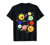 Kids Solar System Planets T Shirt Sun, Space & Science Gift