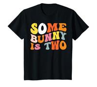 Kids Some Bunny is Two Cute Bunny Kids 2nd Birthday 2 Years Old T-Shirt