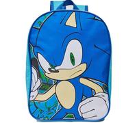 Kids Sonic Backpack Officially Licensed Back to School Backpack Boys Nursery Rucksack Sports Travel Adjustable Strap PE Backpacks