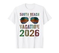 Kids South Beach Vacation 2026 Trip Holiday Vacay Matching T-Shirt