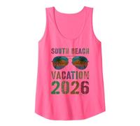 Kids South Beach Vacation 2026 Trip Holiday Vacay Matching Tank Top