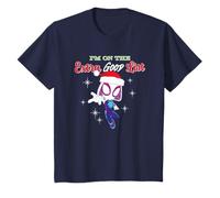 Kids Spider-Man Ghost I'm On The Extra Good List Christmas T-Shirt