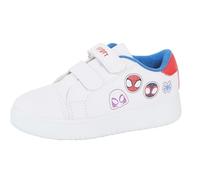 Kids Spidey and His Amazing Friends Trainers Boys Girls White Easy Touch Fasten Casual Pumps Running Shoes Sneakers