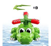 Kids Sprinklers for Outside,Crocodile Cartoon Rocket Launch Game - Outdoor Play Water Sprinklers,for Pool Park Garden Courtyard Lawn Outdoor Activities, Boys Girls Ages 3-8