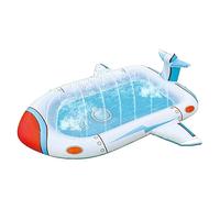Kids Sprinklers Pool for Yard Toddler Sprinkler Pad Inflatable Pool Airship Appearance Water Spray