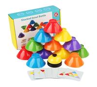 Kids Stacking Game | Sensory Stacking Bowl Game,Preschool Learning Stacker Activities For Home Traveling Schools Kindergarten Kids Boys Girls Children