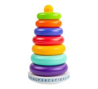 Kids Stacking Rings | Sensory Educational STEM Learning Activity,Rainbow Stacker Rings | for Children Girls Birthday Holiday Travel School Home