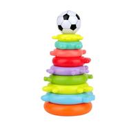 Kids Stacking Rings Toys - Child Rainbow Table Stacking Game | Colorful Balance Stacker Activities, Educational Preschool Learning Toy for Kid Toddler Children Teens