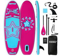 Kids Stand Up Paddle Board with Inflatable SUP Accessories, Durable, Lightweight, Wide Stable Design, Non-Slip Comfort Deck 8ft Inflatable Paddle Board for Kids