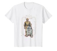 Kids Star Wars R2 D2 And C3PO Vintage T-Shirt