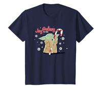 Kids Star Wars Yoda Joy To The Galaxy Christmas T-Shirt