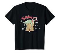 Kids Star Wars Yoda Joy To The Galaxy Christmas T-Shirt