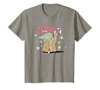 Kids Star Wars Yoda Joy To The Galaxy Christmas T-Shirt