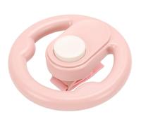 Kids Steering Wheel Toy Simulated Driver with Safe Material for Early Learning Fun and Imaginative Play for Toddlers 1-3 Years (Pink)