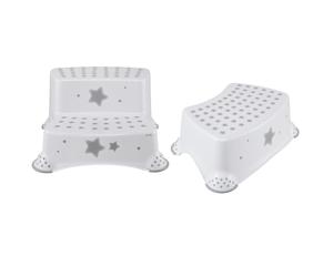 Kids Step Stool Single Double Anti Slip Sturdy Kitchen Bathroom Potty Toilet HQ