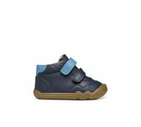 Kids Steppieup Leather Lightweight Trainer Navy Blue