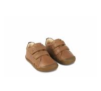 Kids Steppieup Leather Lightweight Trainers Cognac