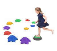 Kids Stepping Stones 11 Pieces Childrens Balance River Stones Obstacle Course