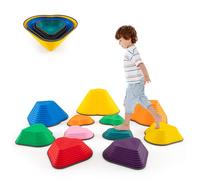 Kids Stepping Stones Set of 11 Indoor/Outdoor Balance Blocks