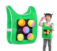 Kids Stick Ball Vest Playground Dodgeball Game 5 Balls