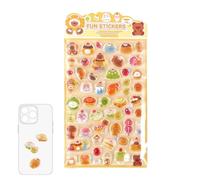 Kids Stickers | Cartoon Animal Decals,3D Bubble Sticker - for Laptops Phone Case Party Birthday Activity Reward -Prizes -Crafts