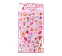 Kids Stickers | Cartoon Animal Decals,3D Bubble Sticker - for Laptops Phone Case Party Birthday Activity Reward -Prizes -Crafts