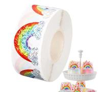 Kids Stickers Roll | Lightweight Thin Decals - Stickers Labels Decals,for Boy School Home Classroom Craft Parties Activities Scrapbooking Journal