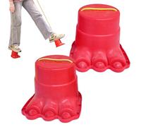 Kids Stilts, Walking Balance Steppers, Motor Skill Development, Portable Sensory Integration, Plaything Equipment for Backyard, Preschool, PE Class, 5.31x3.94x4.13 inches