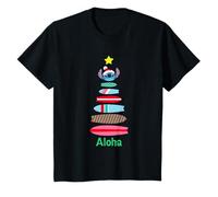 Kids Stitch Aloha Christmas Tree T-Shirt