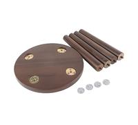 Kids Stool Pine Wood Stool Cute Small Child Stool Multi Purpose Wood en Stool for Kids Boys Girls Plant Stand Maximum Load: Approx.60kg, 26x26cm/10.2x10.2in (Assembled round