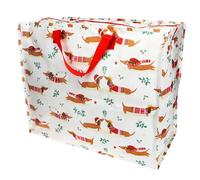 Kids' storage bag Rex London Chien Saucisse Festif Rouge 28x58x48 cm