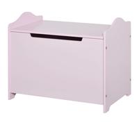 Kids Storage Box Childrens Toy Organiser Chest with Lid 3 Yrs+ Bedroom Pink