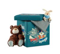 Kids storage ottoman Children’s Organiser Lightweight Easy Clean Kids Toy Chest