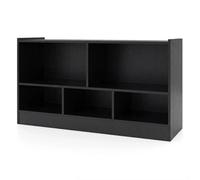 Kids Storage Shelf Unit 5-Cubby Wooden Children Bookcase Toy Storage Organizer