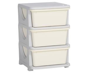 Kids Storage Unit Childrens Three Drawers Three Tier Chest Vertical Dresser