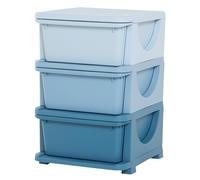 Kids Storage Units Childrens 3 Tier Drawer Chest Vertical Dresser Tower