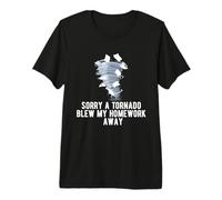 Kids Storm Chaser Tornado Boys Storm Chasing Premium T-Shirt