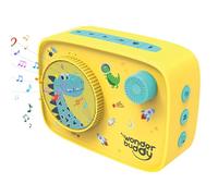 Kids Story Box Audio Player 500+ Preloaded Stories & Rhymes Kids Screen-Free Audio Player with Storybook DIY Art Kit Voice Recorder BT Early Education Machine, Bedtime & Learning Companion