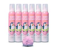 Kids Stuff Crazy Foaming Soap Pink with Apple Fragrance, Dermatologically Tested, Kids Body Foaming Soap, Gently Cleanses Young Skin, Vegan & Cruelty Free, 200ml (Pack of 6)