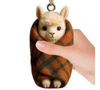 Kids Stuffed Animals - Cute Detachable Interactive Plush Sheep Figurines | Small Wrapped Sheep Ornaments For Girls, Nursery, Office, Apartment, Holiday Birthday Party Favors