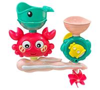 Kids Suction Bath Toys, Shower Water Play Set, Children Bathtub Entertainment Tool, Interactive Bath Time Toy, Fun Bathroom Accessory for Bathing, Supplies Use, 8.27x8.07x3.15 inches