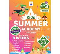 Kids Summer Academy by ArgoPrep - Grades 2-3: 8 Weeks of Math, Reading, Science, Logic, Fitness and Yoga | Online Access Included | Prevent Summer Learning Loss
