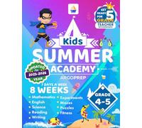 Kids Summer Academy by ArgoPrep - Grades 4-5: 8 Weeks of Math, Reading, Science, Logic, Fitness and Yoga | Online Access Included | Prevent Summer Learning Loss